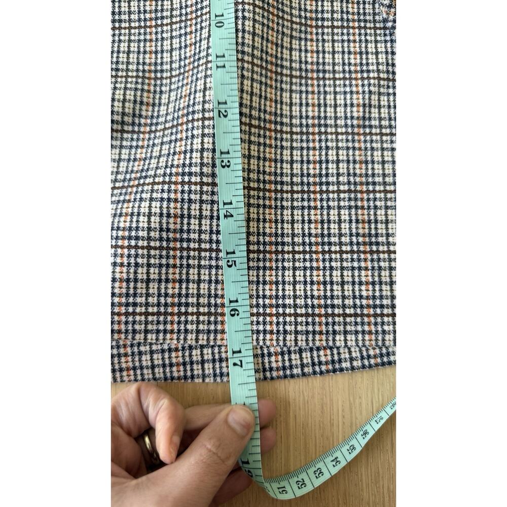 NWT Zara Plaid Wrap Skort Skirt With Shorts Size XL 2723 - Picture 9 of 9